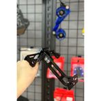 ARASMOTO Motosiklet Katlanır Plakalık Cnc Plaka Demiri Sinyal Bağlantılı Siyah Renk (Led yoktur)