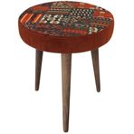 Arasta Ece Kilim Tarçın Puf Tabure
