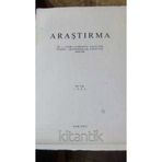 Araştırma Dil Ve Tarih-Coğrafya Fakültesi Felsefe Araştırmaları Enstitüsü Dergisi Vıı. Cilt - 1969