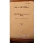 Araştırma Dil Ve Tarih-Coğrafya Fakültesi Felsefe-Sosyoloji-Psikoloji Bölümleri Dergisi ( Prof.m.türker-Küyel'e Armağan) Xv.cilt * 1994