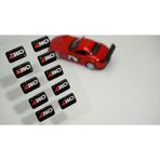 Arazi Off Road Suv 4WD Logo 3D Cam Açma Torpido Konsol Ayna Çıkar
