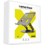 Arbix XR99 Yüksek Kalite Metal Ayarlı Laptop Macbook Uyumlu Notebook Tablet Tutucu Altlık Stand - Açık Gri