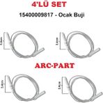 ARC-PART Çetintaş Ankastre Ocak Ateşleme Buji (4'lü Set)
