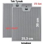 ARC-PART Dominox DA621 D Wh Beyaz Davlumbaz Alüminyum Filtre 25,3 x 30 cm (2'li Set)