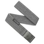 Arcade Orijinal Unisex Macera Kemeri, Elastik Dokuma, Metal Olmayan Seyahat Dostu Toka, Hemingway - Siyah/Gri, Tek Beden