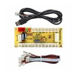 Arcade Usb Kontrol Kart Seti PC Joystick Oyun Kol Konsol Buton Kablo Kit 5V Diy Sıfır Gecikme Kit