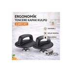 arcaK2 Bio Granit tencere için Kulp 2 Adet