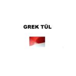 ARCAN Grek Tül - Renk Kırmızı Genişlik En 2 Metre X Uzunluk Boy 5 Metre Parti Kapı Süsü Süsleme Tülü