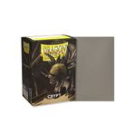 Arcane Tinmen Dragon Shield Sleeves  Matte Dual: Crypt 100 CT - MTG Card are Smooth & Tough Compatible with Pokemon, Magic The Gathering Sleeves, Flesh Blood, and Digimon, Grey (AT-15052)