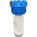 Arçe Aquafer Yıkanabilir Filtre 1 Inc Girişli Tortu Pislik Tutucu Filtre - Mavi - MAVİ