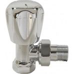 Arçe Eca G 1/2'' Krom Köşe Radyatör Vana - Valfi