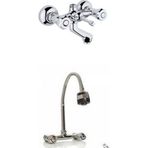 Arçe Klasik Çevirmeli Banyo ve Spiralli Lavabo Bataryası