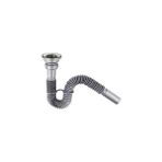 Arçe Körüklü Lavabo Evye Sifonu 2 Adet Gri - 30 cm - Antrasit