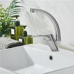 Arçe Mix Kuğu Krom Aç Kapa 10 Adet Lavabo Bataryası