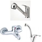 Arçe Mix Spiralli Mutfak + Kuğu Lavabo ve Banyo Bataryası