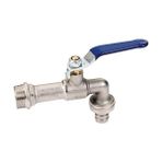 Arçe Rekorlu Küresel Bahçe Musluğu 1/2"