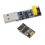 ARCELI 1 ADET USB ESP8266 Koparma CH340C ESP-01 ESP-01S Prog WiFi Programcı İndirici Adaptörü Sıfırlama Otomatik İndirme Devresi