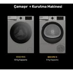 Arçelik 10120 MXS Çamaşır Makinesi + 900 KMX S Çamaşır Kurutma Makinesi