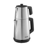 Arçelik 1650 W 1750 ml Gri Paslanmaz Çelik Çay Makinesi