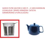 Arçelik 3285 B / Pı Inox / Pı Uyumlu Gri Porselen Semaver / Demlik Süzgeci