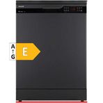 Arçelik 6144 A Siyah 4 Programlı Bulaşık Makinesi