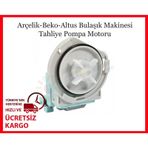 Arçelik 6230 HT Bulaşık Makinesi Tahliye Pompa Motoru