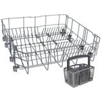 Arçelik 6254 Bulaşık Makinesi Alt Sepet Gri Alt Sepeti+kaşıklık