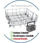 Arçelik 6271 E Bulaşık Makinesi Alt Sepet (Gri)