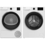 Arçelik 9100 DMX Çamaşır Makinesi + 800 KMX 8 kg Çamaşır Kurutma Makinesi