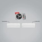 Arçelik A++ 12000 BTU + 12000 BTU İç Ünite (1 adet Dış Ünite = 2 adet İç Ünite) 18000 BTU 1+2 Multi Inverter Klima