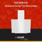 Arçelik ADE 6064 B1 Duvar Tipi Davlumbaz