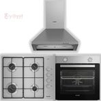 Arçelik AFM 130 I - 611 EI - P 27 YI Inox 3'lü Ankastre Set
