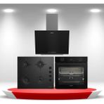 Arçelik Ankastre Set - 12 - Siyah