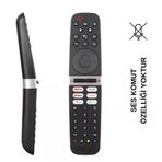 Arçelik-Beko-Grundıg Netflıx-Prıme-Youtube-Dısney-Google-Spotıfy Tv Kumandası Ses Komut Yoktur