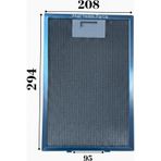 Arçelik İle Uyumlu P 33 90CM Davlumbaz Metal Filtresi