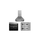 Arçelik İnoks Metal Ankastre Set Gümüş
