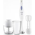 Arçelik K 1252 Hbs Çok Fonksiyonlu El Blender Seti, Pratik ve Kullanışlı - Ahşap - Beyaz