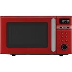 Arçelik Mikrodalga Fırın 20 Lt 800 W Kırmızı Vintage Tasarım Dijital Kontrol Paneli
