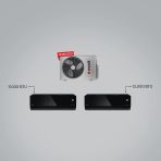 Arçelik Multi sistem klima / 1 Adet 9 Btu Siyah+1 Adet 12 Btu Siyah Iç Ünite / 1 Adet 18 Btu Dış Ünite