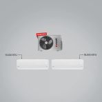 Arçelik Multi sistem klima 1+2 / 1 Adet 9 Btu Beyaz+1 Adet 18 Btu Beyaz Iç Ünite / 1 Adet 18 Btu Dış Ünite