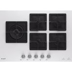 Arçelik Ocd K 752-2 Dwkyb Wok Gözlü Beyaz Cam Ankastre Ocak