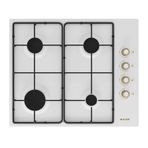 Arçelik OMD D 611 REB Beyaz Gazlı Metal Tablalı Ocak