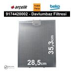 Arçelik P 34 Filtre Davlumbaz Aspiratör Yağ Filtresi 9174420002