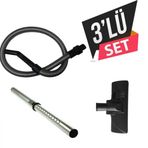 Arçelik S 4240 Green Power Elektrikli Süpürge Çelik Telli Hortumu Emici Başlık Teleskopik Boru
