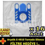 Arçelik S 4910 Tornado Silence Toz Süpürge Torbası