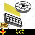Arçelik S 7424 Hepa Filtre Seti