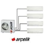 Arçelik ZM30105-991218 30000 BTU 1 Dış + 4 İç Ünite 9+9+12+18 Duvar Tipi Multi Inverter Klima