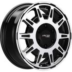Arceo 16 Inç 5X160 Arceo Lt Transit Custom Uyumlu Siyah Elmas Kesim Jant Modeli Ford (4 Adet)