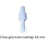 ARCHER Dijital Tansiyon Aleti Manşon Jak Adaptörü 4.6 mm – Düz Tip Bağlantı Konnektörü