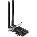 Archer TX50E, AX3000 Mbps Wi-Fi 6 Bluetooth 5.0 Pcie Ağ Kartı, Iki Anten, 1024-QAM,OFDMA ve 160 Mhz Bant Genişliği, Ultra Düşük Gecikme, Intel Wi-Fi 6 Yonga Seti, Windows 10/11'i Destekler